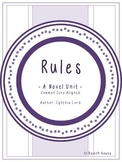Rules - A Novel Unit
