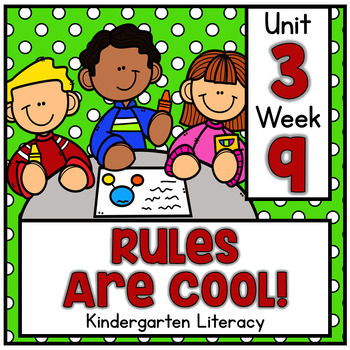Preview of Rules Are Cool Benchmark Advance Kindergarten Supplemental Materials