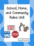 Rules- Laws Unit for Special Education