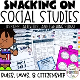 Rules Laws and Citizenship | Rules and Laws | Snacking on 