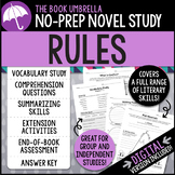 Rules Novel Study { Print & Digital }