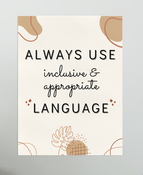 Preview of Rules Posters for the ASL Classroom