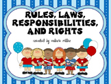 Rules, Laws,Rights, Responsibilities -Common Core Close Re