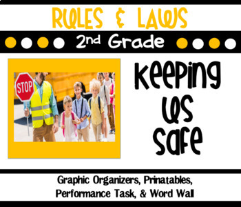 Preview of Rules and Laws 2nd Grade