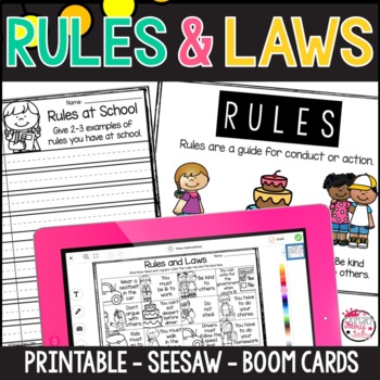 Preview of Rules and Laws Bundle