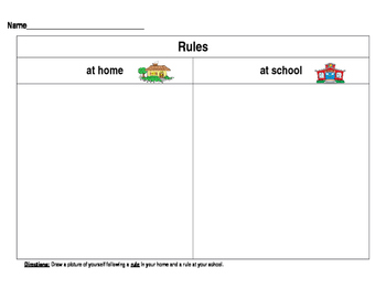 Preview of Rules at home and at school