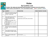 Rules by Cynthia Lord