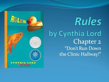 rules by cynthia lord setting