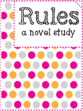 Rules by Cynthia Lord Novel Study