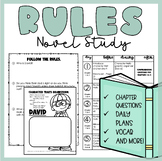 Rules by Cynthia Lord | Novel Study | Printable | Independ