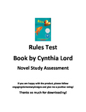 rules scholastic gold cynthia lord