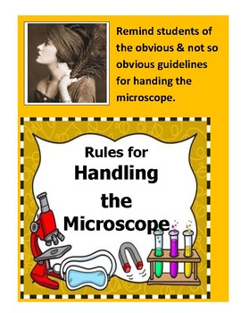 Preview of Rules for Handling the Microscope