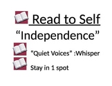 Rules for reading to yourself