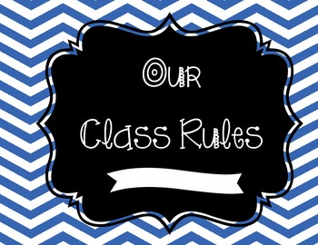 Preview of Rules for the Christian Classroom