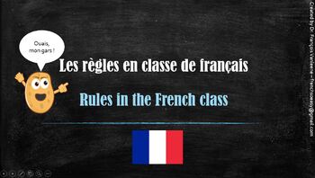 Preview of Rules in the French classroom