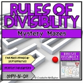 Rules of Divisibility Mystery Mazes