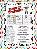 Rules of Divisibility