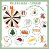 Ruleta-Vocabulario NAVIDAD / CHRISTMAS -Vocabulary