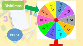 Preview of Ruleta de Divisiones (DV11)