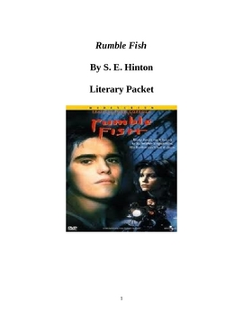 rumble fish by se hinton