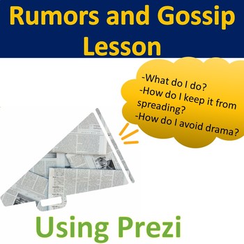 Preview of Rumors and Gossip Lesson