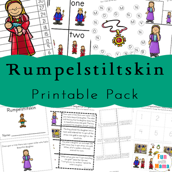 Preview of Rumpelstiltskin Activities and Worksheets