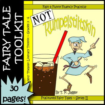 Preview of Rumpelstiltskin Fractured Fairy Tale Readers' Theater Script +: Grades 3 4 5 6