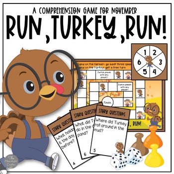 Preview of Run, Turkey, Run Comprehension Activities