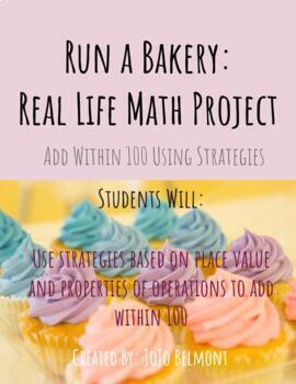 Preview of Run a Bakery: Real Life Math Project