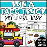 Run a Taco Truck PBL Challenge | Project Based Learning