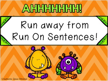 Preview of Run away from Run-On Sentences!