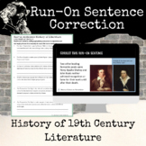 Run-on Sentence Correction History of 19th Century Literature