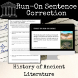 Run-on Sentence Correction History of Ancient Literature