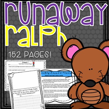 Preview of Runaway Ralph