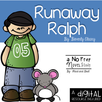 Preview of Runaway Ralph Novel Unit and DIGITAL Resource