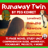 Runaway Twin Novel Unit