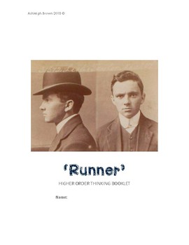 Preview of Runner by Robert Newton Higher Order Thinking Booklet