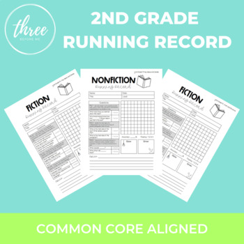 Preview of Distance Learning Running Record (2nd Grade)