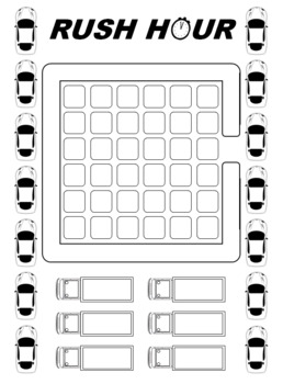 Directions During Rush Hour Rush Hour Board Game - Esl Efl - Directions Color Instructions Lesson  Worksheet