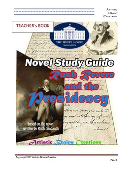 Preview of Rush Revere and the Presidency Study Guide TEACHER's manual
