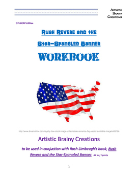 Preview of Rush Revere and the Star Spangled Banner STUDENT Study Guide