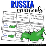 Russia Country Mini Books for Social Studies