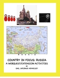 Russia: Country in Focus:Webquest/Activities