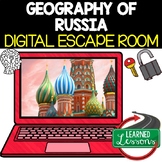 Russia Geography Digital Escape Room, Breakout Room, Test 