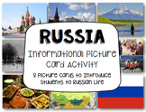 Russia Informational Picture Card Activity: Communities of