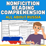 Russia Nonfiction Informational Reading Comprehension Pass