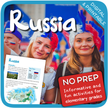 Preview of Russia (Fun stuff for elementary grades)