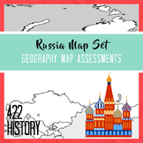 Russia & Surrounding Nations Map Set