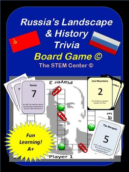 Preview of Russia Trivia Board Game