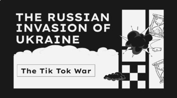 Preview of Russia and Ukraine (Invasion, Crisis, and the United States) Bundle w/ Sources